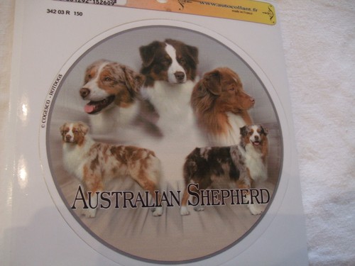 Autocollant motif chien - -,