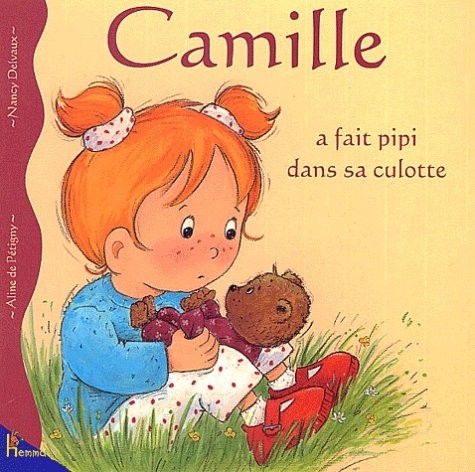 Camille fait pipi dans sa - camille,