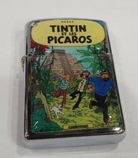 Rare briquet à essence Tintin