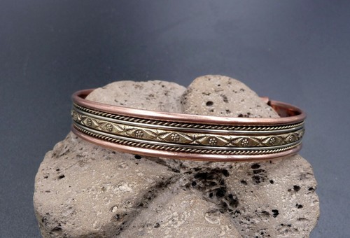 Bracelet magnétique cuivre - bracelet,