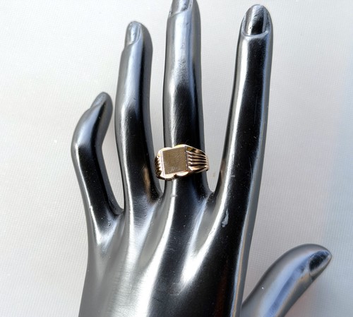 Chevalière carats - or,