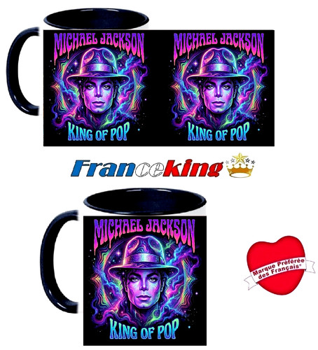 Mug michael jackson king - mug, of