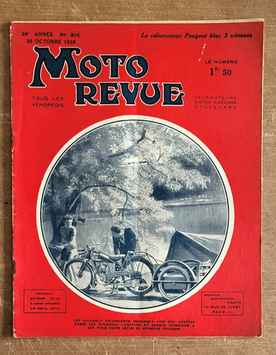 Moto revue 816 - n°816,