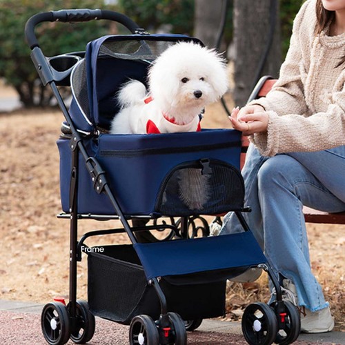 Poussette pour animaux avec - pour,