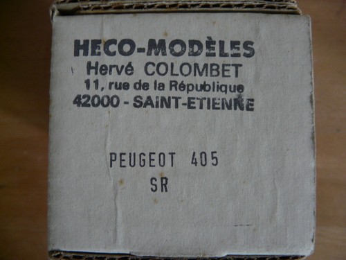 Maquette voiture heco - maquette,
