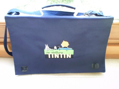 Tintin milou sac cartable - tintin, :