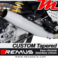 2 x silencieux REMUS Custom