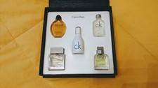 CALVIN KLEIN perfume for men MINIATURES COLLECTION cute 5x15ml unused very rare