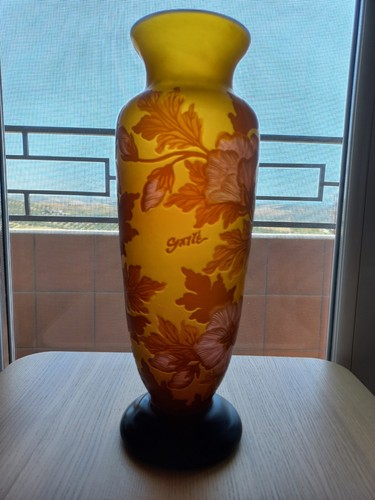 Vase gallé nancy art - vase,