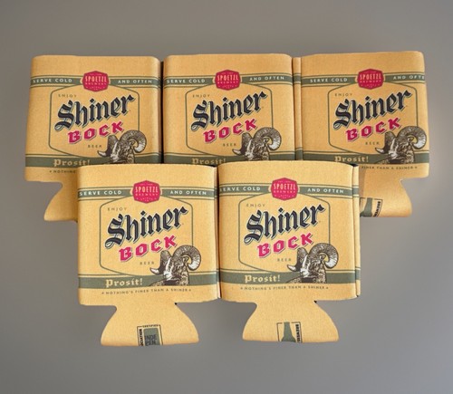 Lot shiner bock beer - lot, can