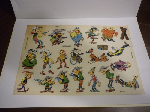 Planche autocollants lucky - planche,