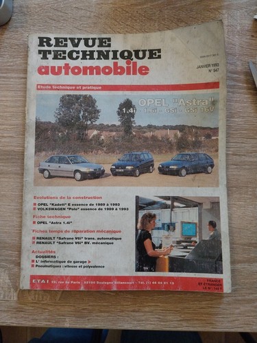 Revue technique opel - revue,