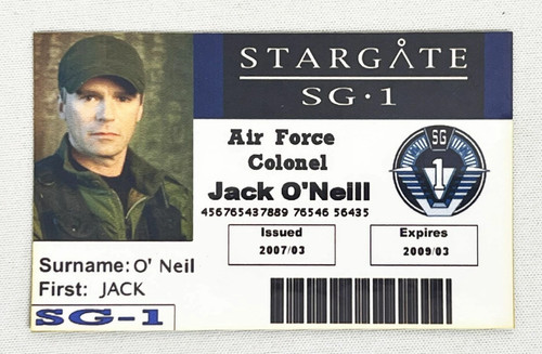 Stargate réplique du - stargate, sg-1