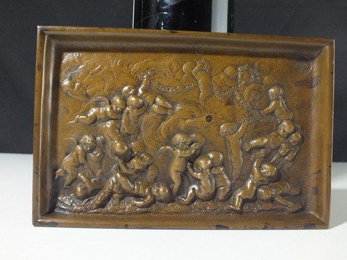 Sculpture ancienne plaque bas
