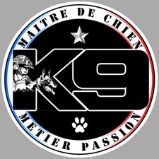 STICKER MAITRE CHIEN LOGO COAT OF ARMS STICKER MC070