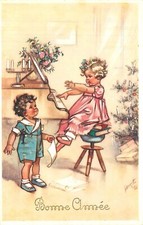 GERMAINE BOURET (illustrator) Happy New Year (871)