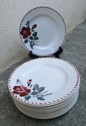 Lot assiettes à dessert - lot,