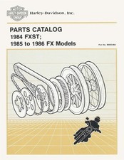 FX 85-86 - Catalogue pièces