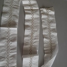 antique lace, 170x7.5cm in between English embroidery