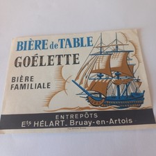 Ancienne étiquette  bière