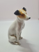 Chien Fox Terrier Porcelaine