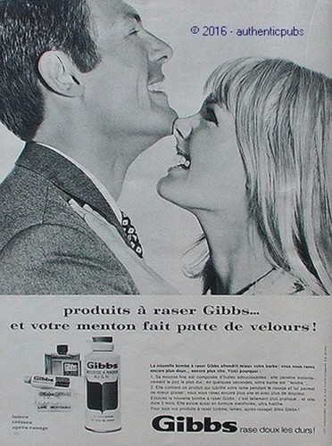 Publicite gibbs mousse - gibbs,