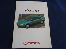 catalogue toyota paseo coupé