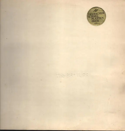 The beatles white album double - white,