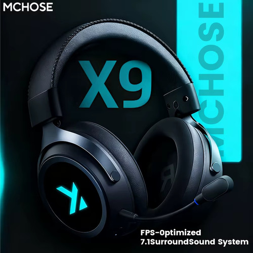 Casque gaming mchose - gaming, x9