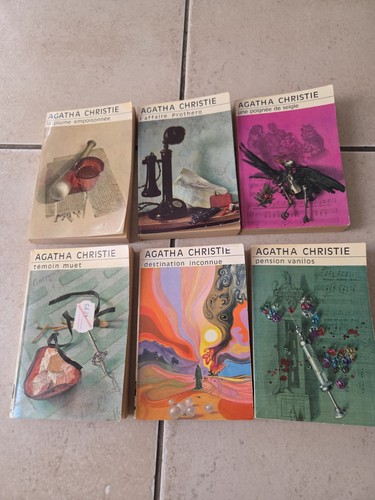 Lot livres agatha - lot,