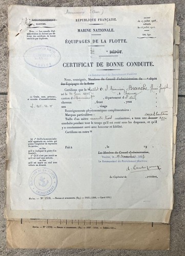 Certificat bonne - de,