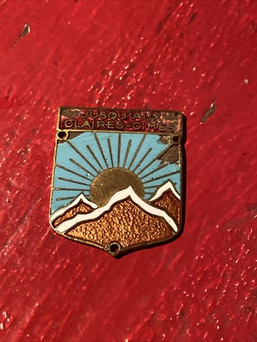 Ancien insigne émaillée - ancien,