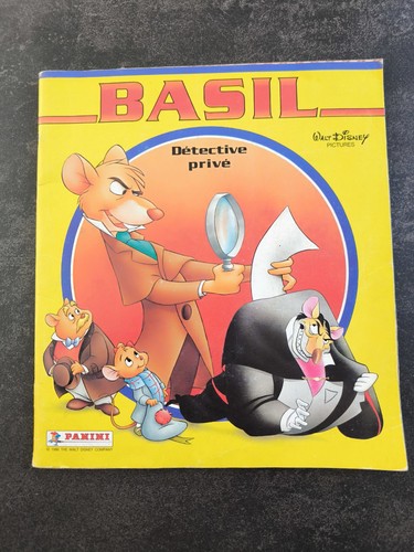 Album panini basil détective - album,