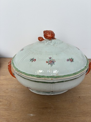 Soupiere porcelaine compagnie - soupiere,