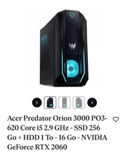 PC Gamer predator orion 3000