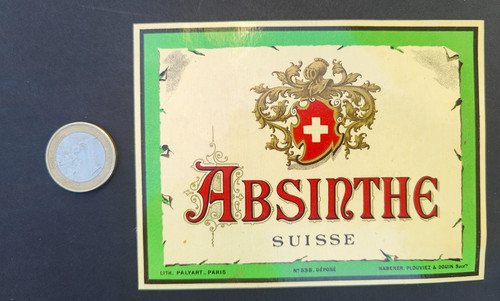 Ancienne étiquette absinthe - ancienne,