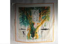 Salvador Dali Silk Screen Print The Emerald Table (74797)