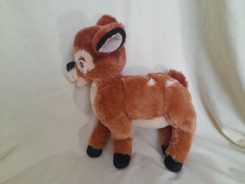 Peluche bambi toute douce - peluche,