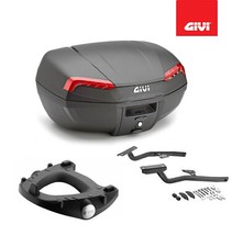 Kit De Top Case Noir GIVI E46N