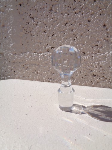 Vintage bouchon verre