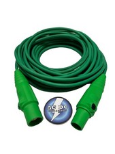 #6 600V GREEN FEEDER ENTERTAINMENT CABLE TYPE SC CAM LOCK M/F 600V