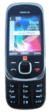 Nokia 7230 Orange RM-604 noir chrome coulissant