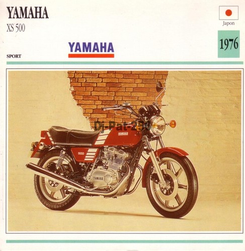 Fiche moto yamaha xs - yamaha,
