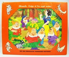 Snow White and the 7 Dwarves - Fernand Nathan Educational Game (Puzzle)