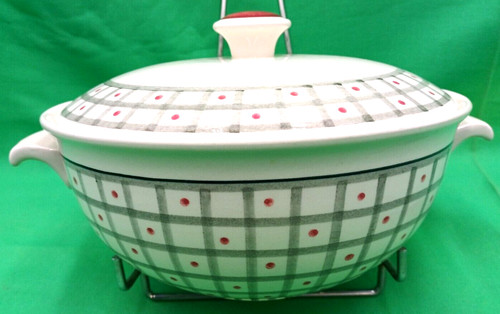 Soupiere faience art deco - en,