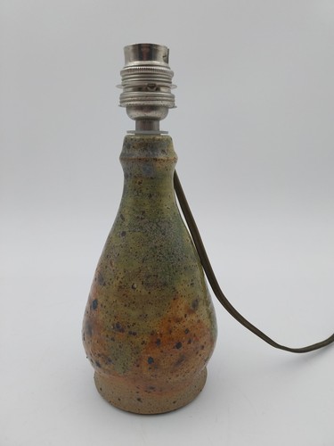 Lampe céramique signée
