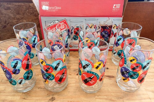 Lot verres coca cola - de, 8