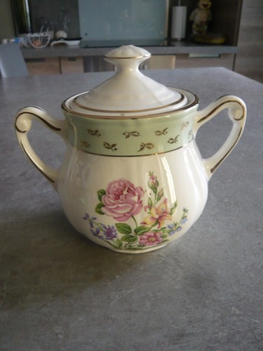 Ancien sucrier faience - , "