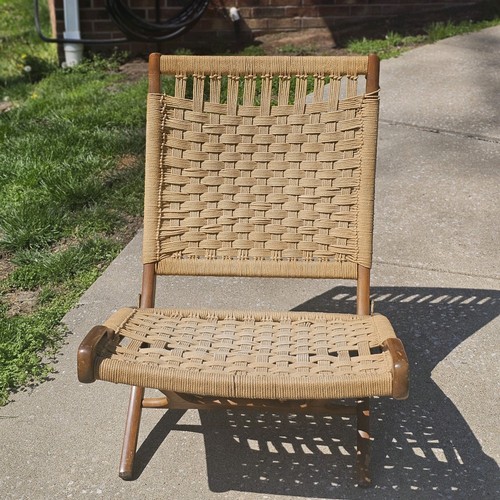 Hans wegner style folding - style, rope