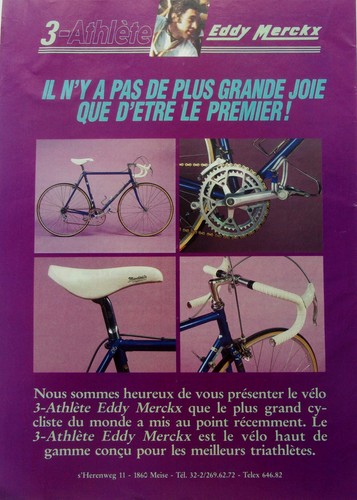 Publicite papier vélo - papier,